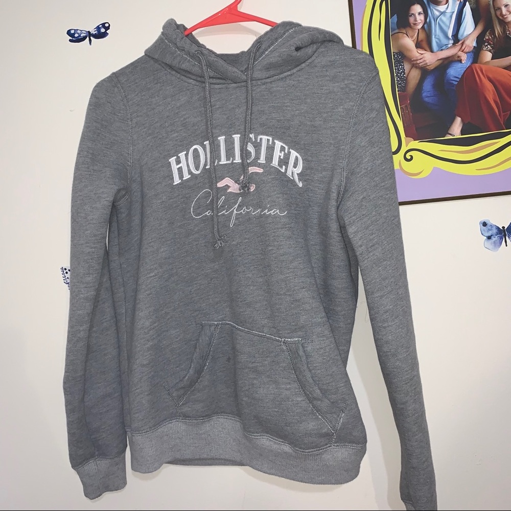 Gray hoodie